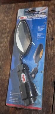 BELL SmartView Deluxe Bar End Bike Mirror Adjustable Shatter Resistant Sealed